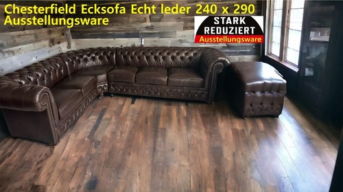 Chesterfield ecksitz garnitur - ecksitz,
