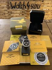 Breitling Navitimer A23322 Black dial 2005 Deutsche Papiere