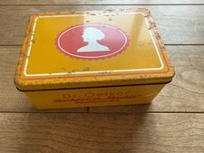 Original alte Blechdose Dr. Oetker Helikopf Dekoration Sammler Vintage Art Deco