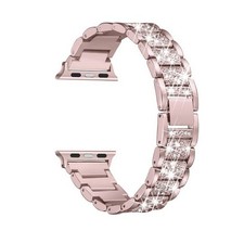 Metall-Glitzer Uhrenarmband
