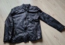 Tigha Lederjacke M Schwarz Wie
