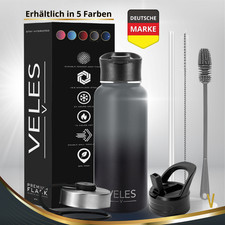 Trinkflasche Edelstahl 1L
