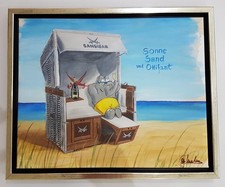 Otto Waalkes Leinwand " Sylter