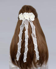 Kopfschmuck Haarschmuck Haarreif Haarkranz zum Kommunionkleid  * 48