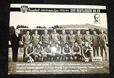 Altes Mannschaftsbild 14 x 10