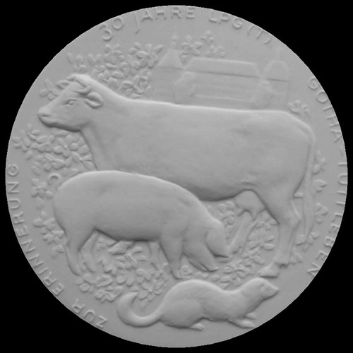 Meissener porzellan medaille - meissener,