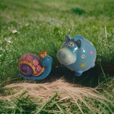 Schnecke und eselspardose - schnecke,
