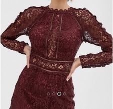 Kleid Rot Burgundy Damenkleid