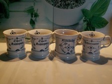 4  Kaffeebecher / Kaffeepott /