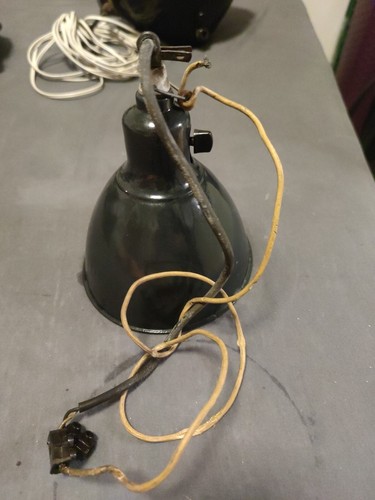 Fabriklampe emaille 30er - emaille, jahre