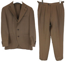 Suitsupply Jort La Spalla / Brescia Anzug Herren UK 36 Leinen 2 IN 1 Ungefüttert