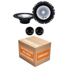 VW Passat 3C B7 CC FRONT - ALPINE Lautsprecher 16cm BOXEN Tür vorne - EINBAUSET