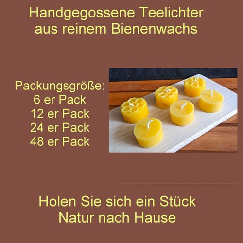Teelichter waben und normal - teelichter,