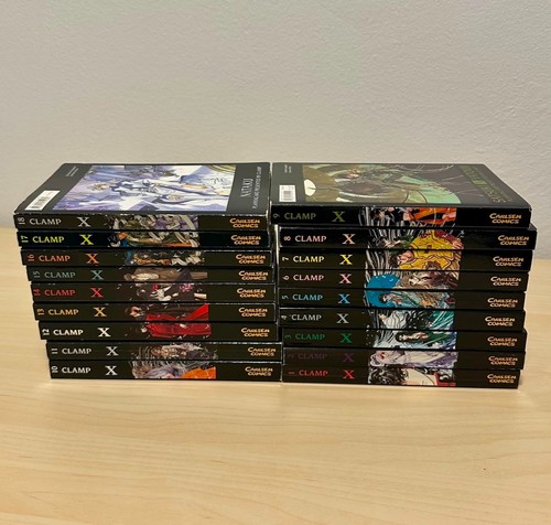Clamp manga komplett - x,