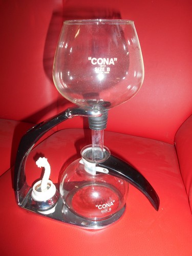 Cona vakuum siphon - vakuum-/, siphon-