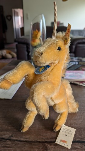 Steiff giengener einhorn - -,
