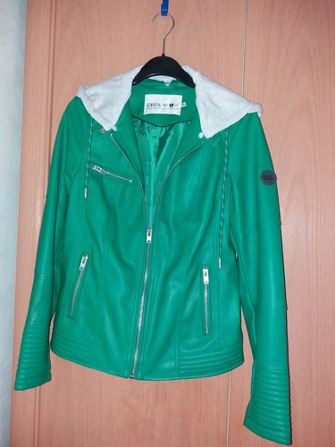 Damenjacke kunstleder mit - damenjacke,