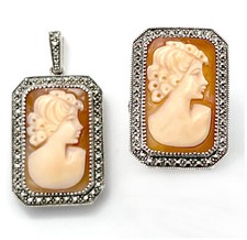 Muschelkamee ( Gemme ) Ring