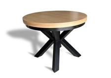 Loft Tisch Holzfurnier