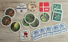Bierdeckel Konvolut, 69 Stück aus Sammlung 1980 bis heute - Siehe Fotos