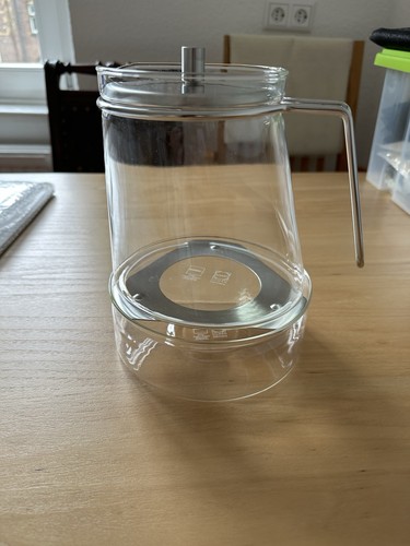 Glas teekanne mit stövchen - glas-teekanne,