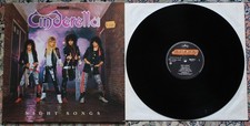 CINDERELLA - NIGHT SONGS LP '86 - 830 076-1 - Glam Rock - Alice Cooper - Kiss