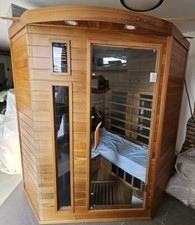 Infrarotkabine Infrarotsauna Wärmekabine Sauna 2 Personen Vollspektrum Dewello