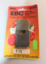 EBC Bremsbeläge vorn FA115  Bremsklötzer Bremse  Simson SM125 01-02 S53/83 SR50