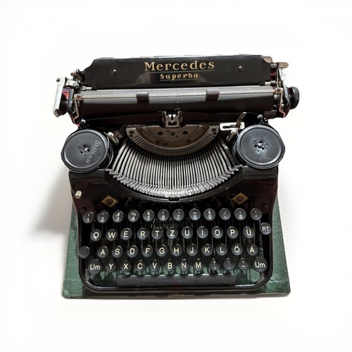Mercedes schreibmaschine - mercedes,