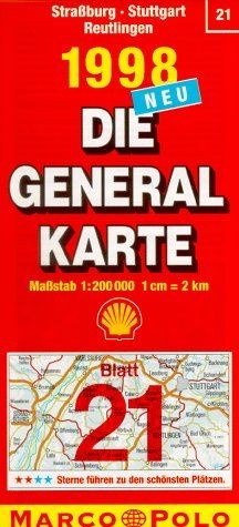 Generalkarte deutschland - generalkarte, 21