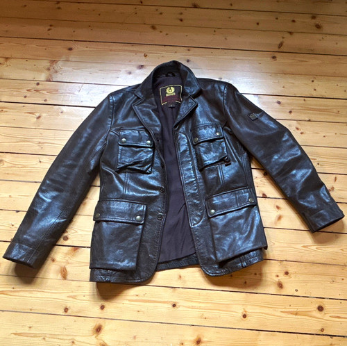 Belstaff herrenlederjacke - belstaff,