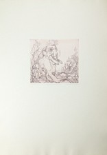 Christian Mischke, Tag der tausend …, Radierung, handsigniert, num., 1972