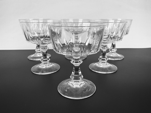 Kristall dessertschalen set - dessertschalen, 6