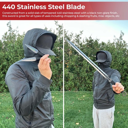 Three piece ninja sword - three,
