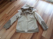 Toptex Sportline gefüttert mit Kaputze, S 36/38, Beige hell und dunkel 