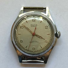 Osco Parat   -  Herren Armbanduhr - Handaufzug  - Werk läuft 
