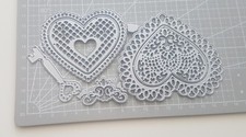 * Stanzschablone * Herz Rahmen * Frames *