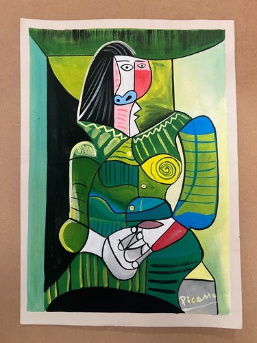 Pablo picasso - picasso, (handgemacht)