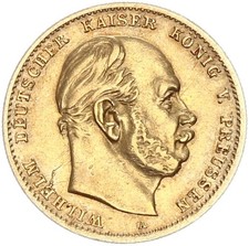 Preußen Wilhelm I. 10 Mark