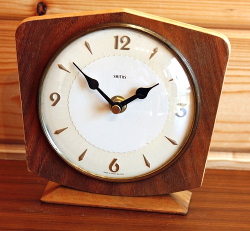 Vintage 16cm smiths kaminuhr - vintage,