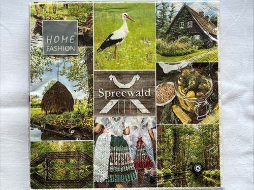 Servietten spreewald wald - 20,