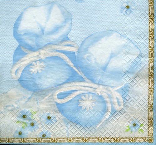 Servietten zur geburt papier - servietten,