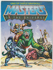 ✪ KING OF CASTLE GRAYSKULL, Mattel Inc. 1981 - 0007-4480 COMICHEFT TOP Z1 *Motu