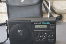 Neuwertiges Grundig Ocean Boy 330 Transistor Radio UKW MW LW KW + Wecker+Tasche