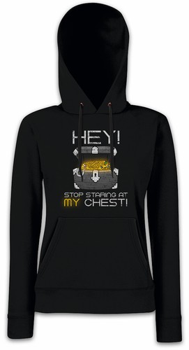 Hey stop staring - hey, chest