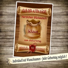 Urkunde "Club der alten