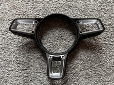 Porsche Lenkradblende schwarz silber 718 982 Spyder Cayman