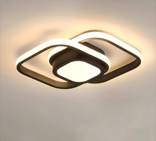 Led deckenleuchte schwarz - schwarz,