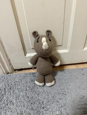 Spielzeug Nashorn Handarbeit