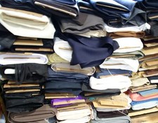 30m Stoff-Reste bunt gemixt Modestoff Dekostoffe Stoffpaket Restposten Restepake